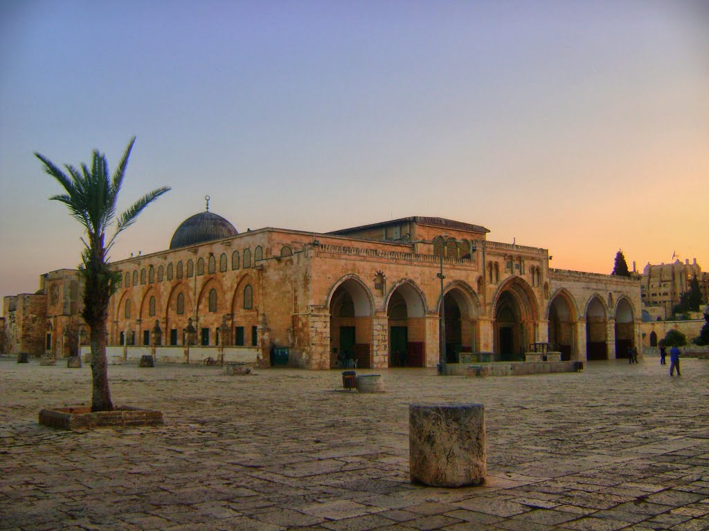 Al-aqsa Mosque - HD Wallpaper 