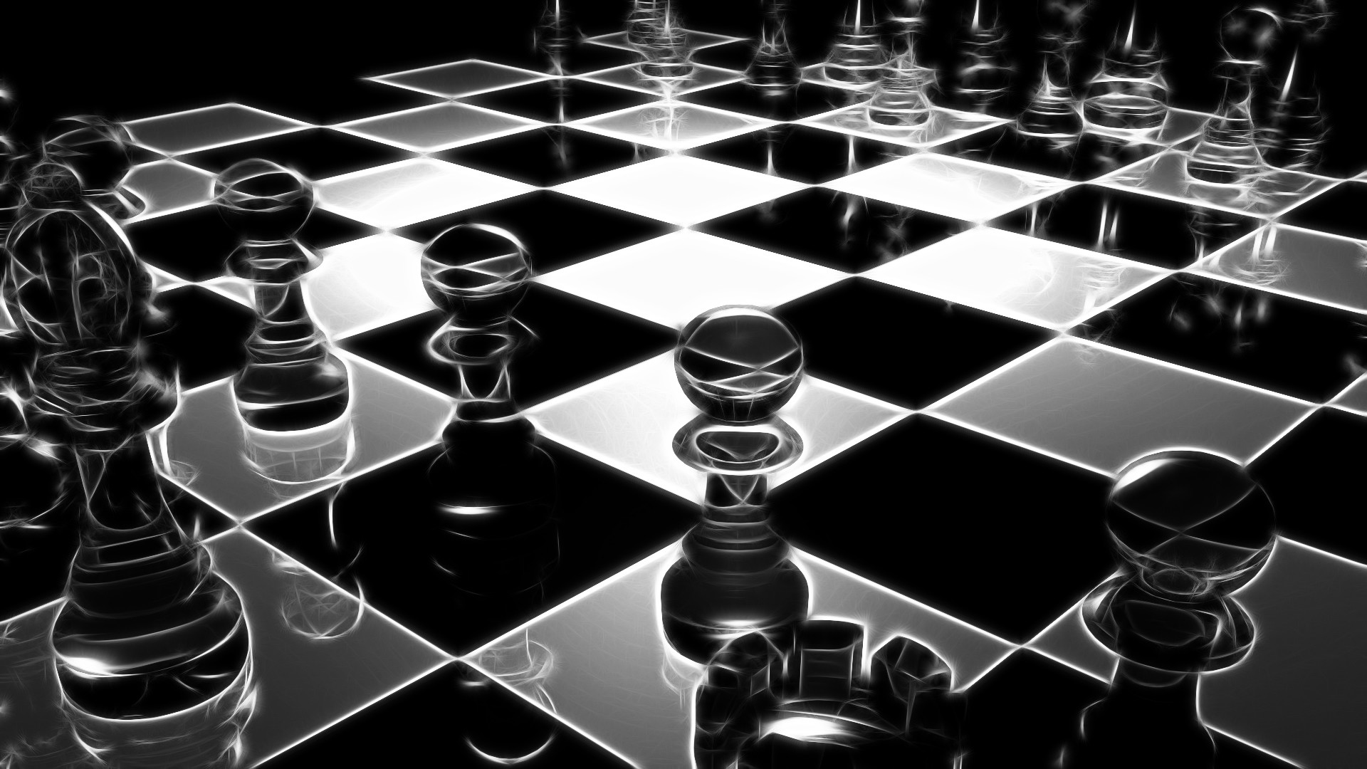 3d Chess Wallpaper By Ghostkyller 3d Chess Wallpaper - Art Wallpaper Hd Chess - HD Wallpaper 