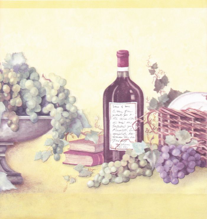 Kitchen Grape Wine Bottle Picnic Basket Y Wallpaper - Glass Bottle - HD Wallpaper 