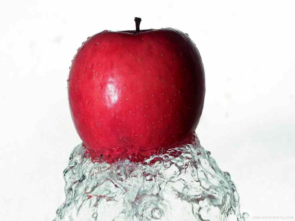 Images Apple Fruit Wallpaper - Red Apple - HD Wallpaper 