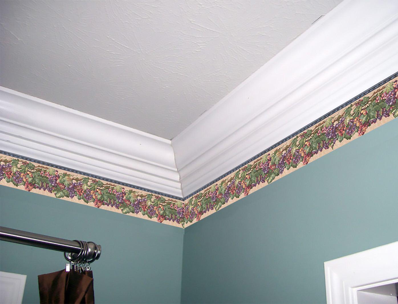 Prepasted Wallpaper Border X 10 In - Ceiling - HD Wallpaper 