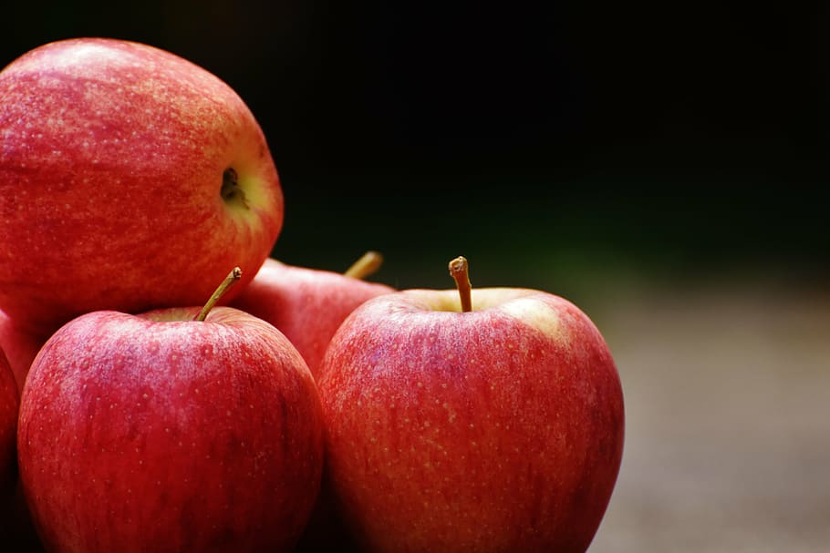 Red Apples, Delicious, Fruit, Ripe, Frisch, Vitamins, - Fondos De Manzanas - HD Wallpaper 