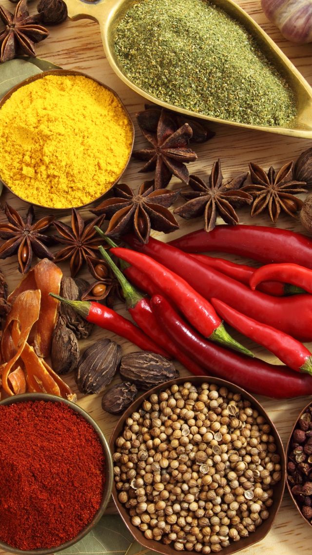 Spices And Herbs Wallpaper Long - HD Wallpaper 