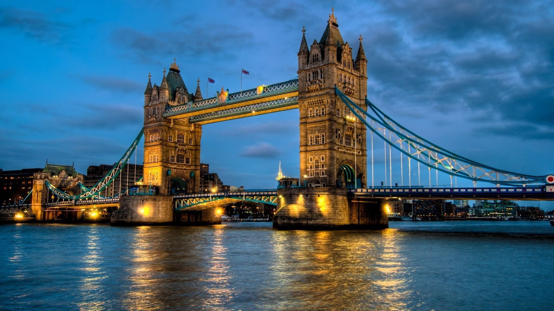 Tower Bridge - HD Wallpaper 