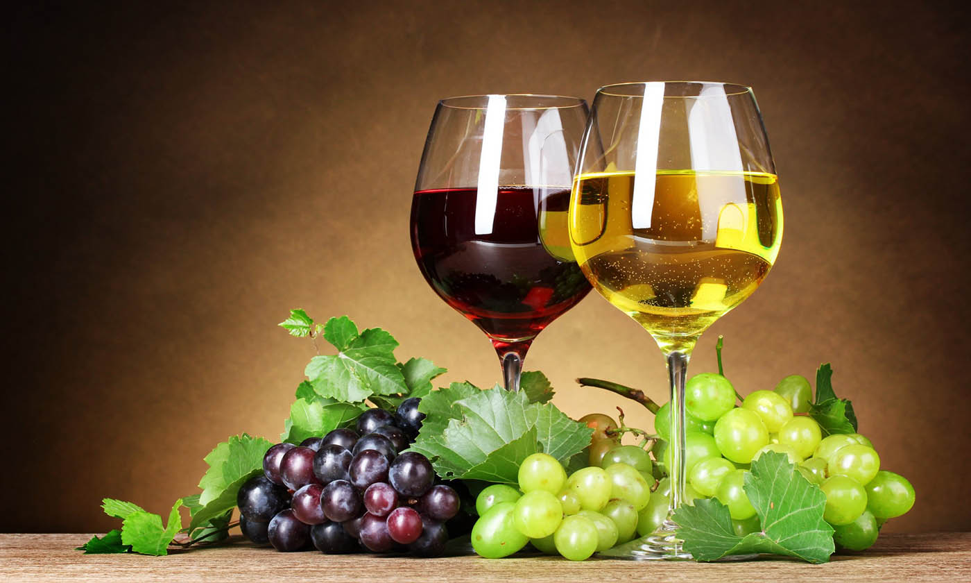 Red Wine And White Wine - HD Wallpaper 