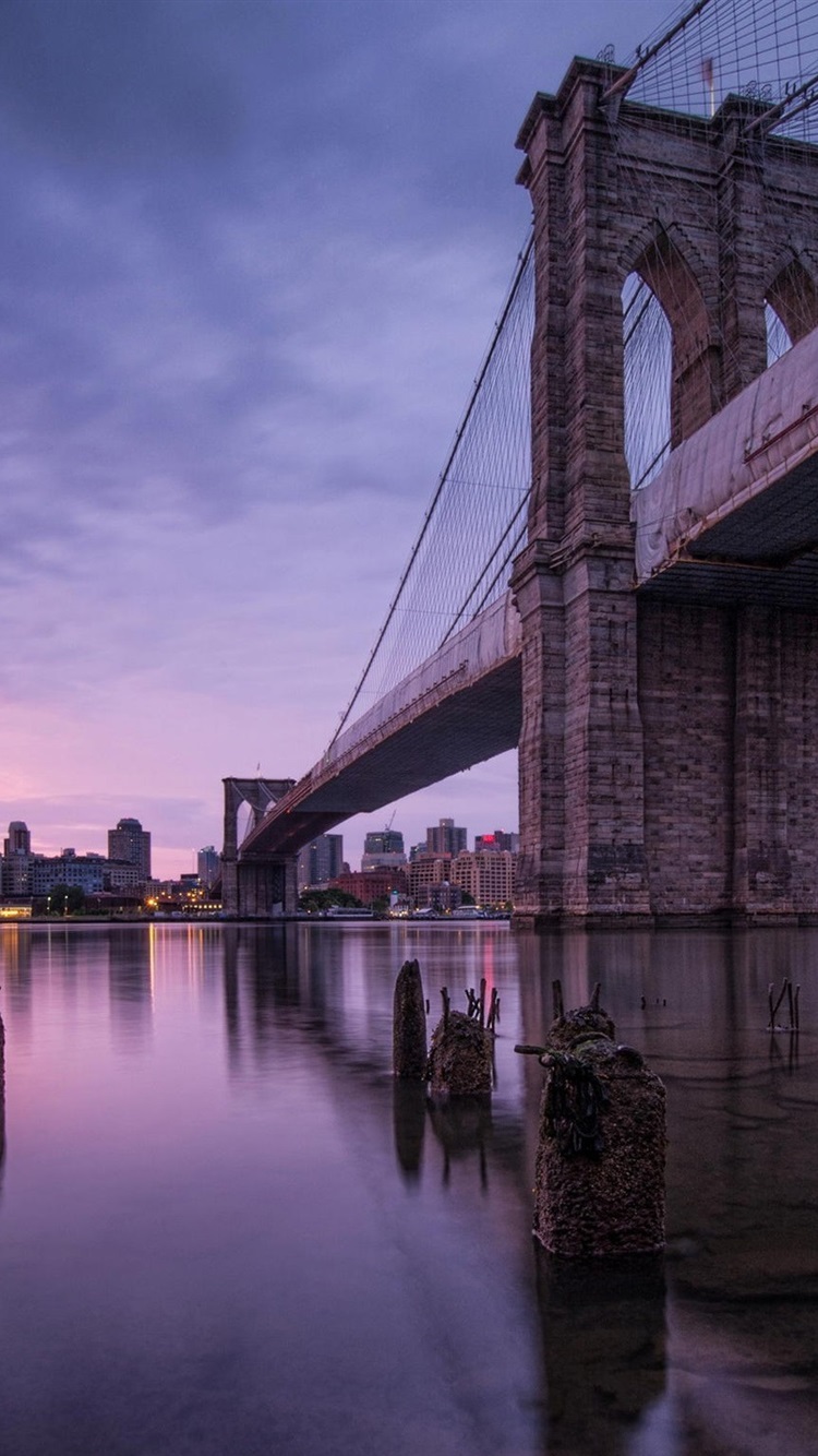 Brooklyn Bridge Wallpaper Iphone - HD Wallpaper 