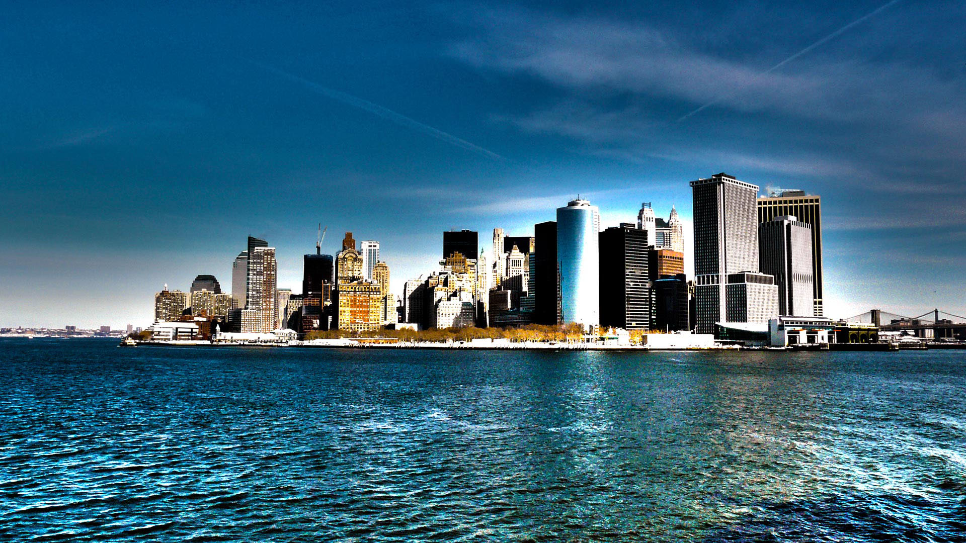 New York Skyline Wallpaper Black And White Jarhtk - New York Wallpaper Widescreen - HD Wallpaper 