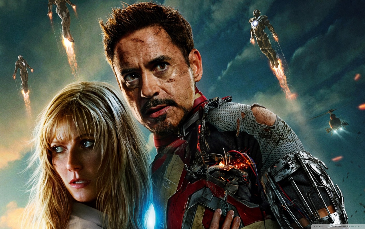 Iron Man 3 Tony Stark Pepper Potts Wallpapers - Iron Man 3 - HD Wallpaper 