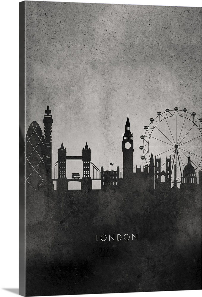 Great Big Canvas Black And White Minimalist London - 680x1000 Wallpaper