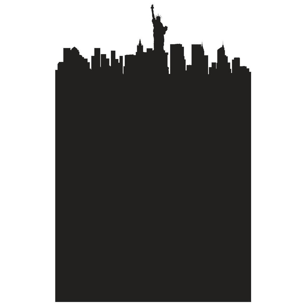 Silhouette New York Png - HD Wallpaper 
