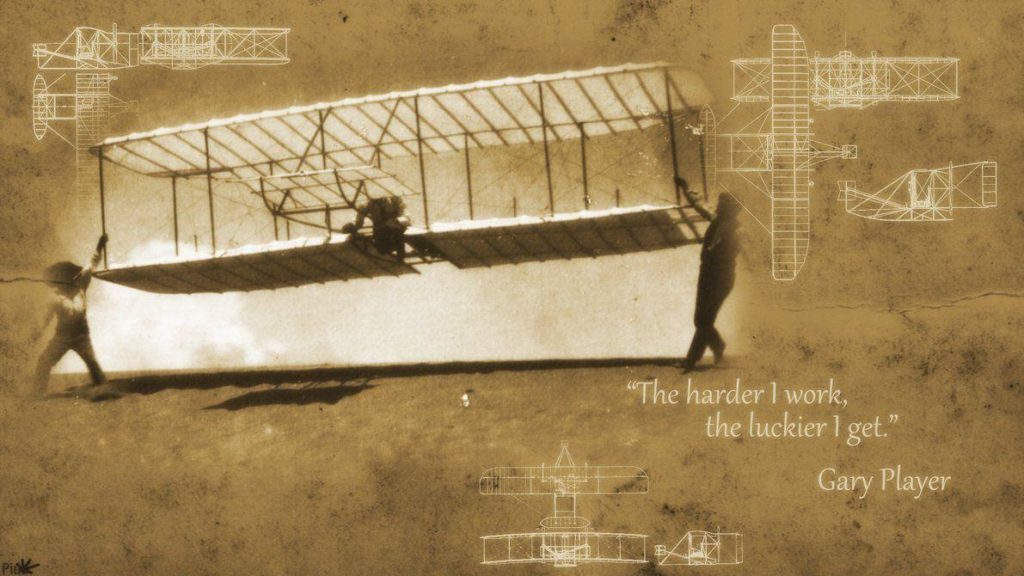 Wright Brothers Inspirational Wallpaper - Wilbur And Orville Wright - HD Wallpaper 