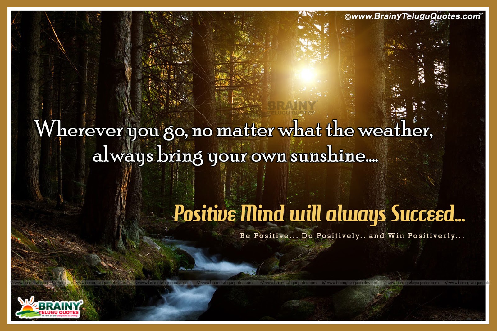 English Quotes About Positive Attitude, Attitude Valuable - Sunset Forest Wallpaper Hd - HD Wallpaper 