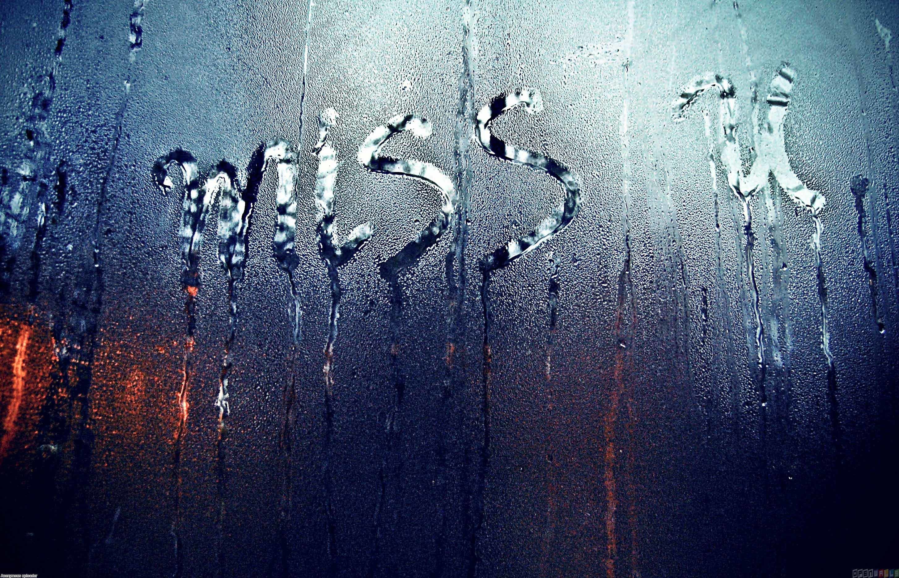 Download Free I Miss You Wallpapers For Your Mobile - Miss U In Rain -  2909x1872 Wallpaper 