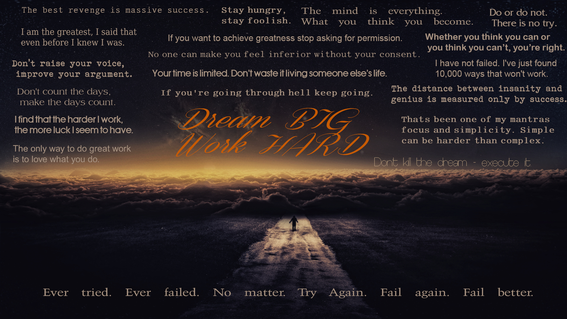Inspirational Quotes Hd Wallpapers 1920x1080 Motivation - HD Wallpaper 