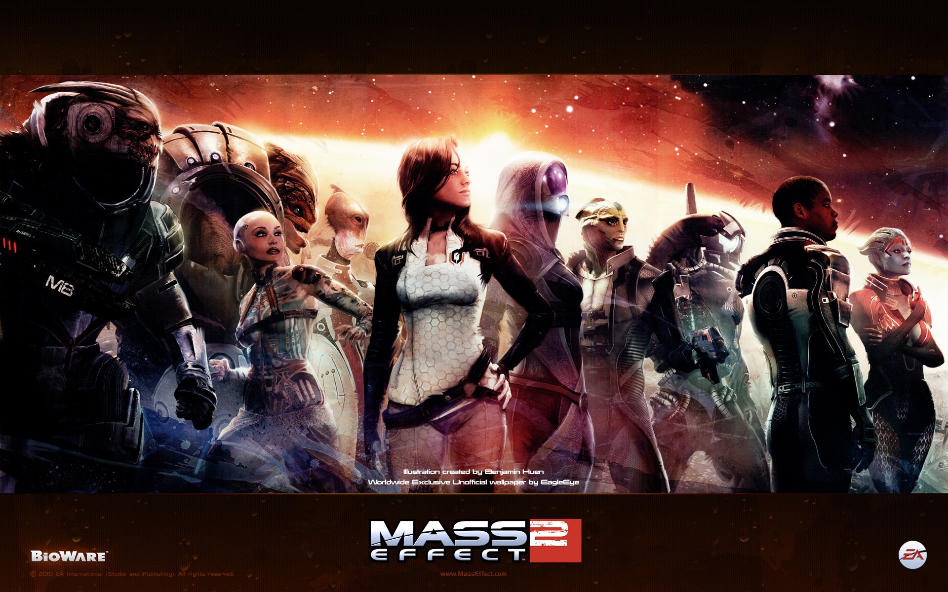 Mass Effect 2 Art - HD Wallpaper 