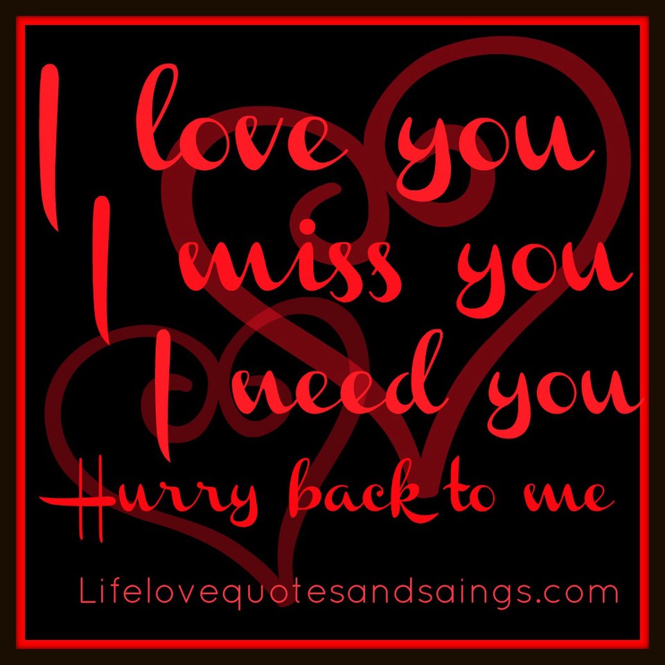 I Love You I Miss You Greeting Quotes - Tickled Media - HD Wallpaper 