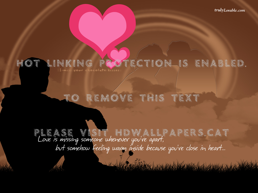 Love Missing Someone Abstract 3d And Cg - Missing Someone On Velentines - HD Wallpaper 