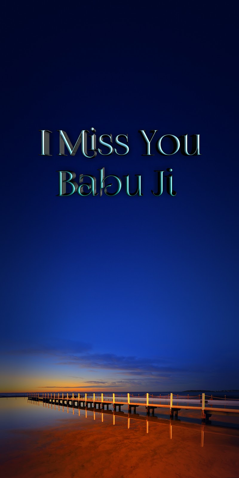 Miss You Babu Ji - HD Wallpaper 