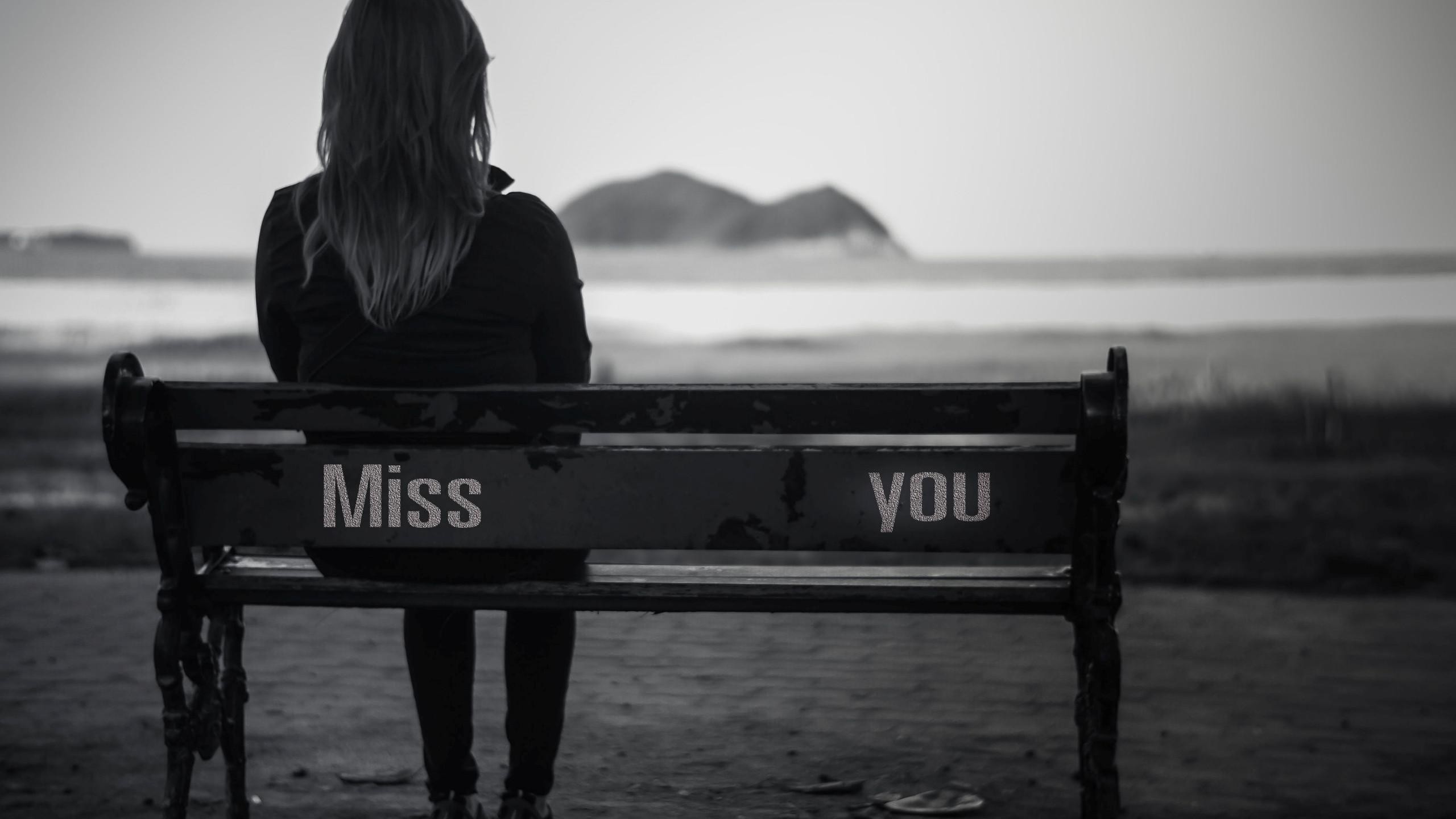 Sad Girl Miss You - Sad Girl Wallpaper Hd - HD Wallpaper 