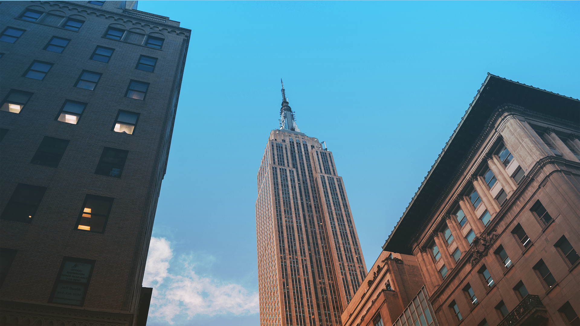 Empire State Building, Skyscraper, New York City - Tower Block - HD Wallpaper 