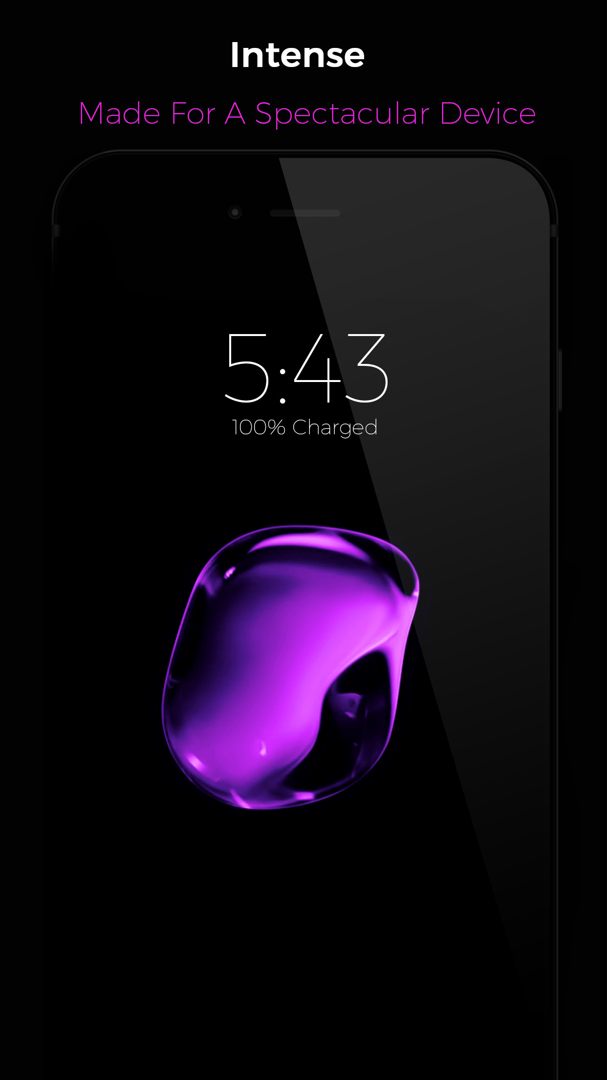 Live Wallpapers Iphone 7 Jet Black 
 Data Src Full - Graphic Design - HD Wallpaper 