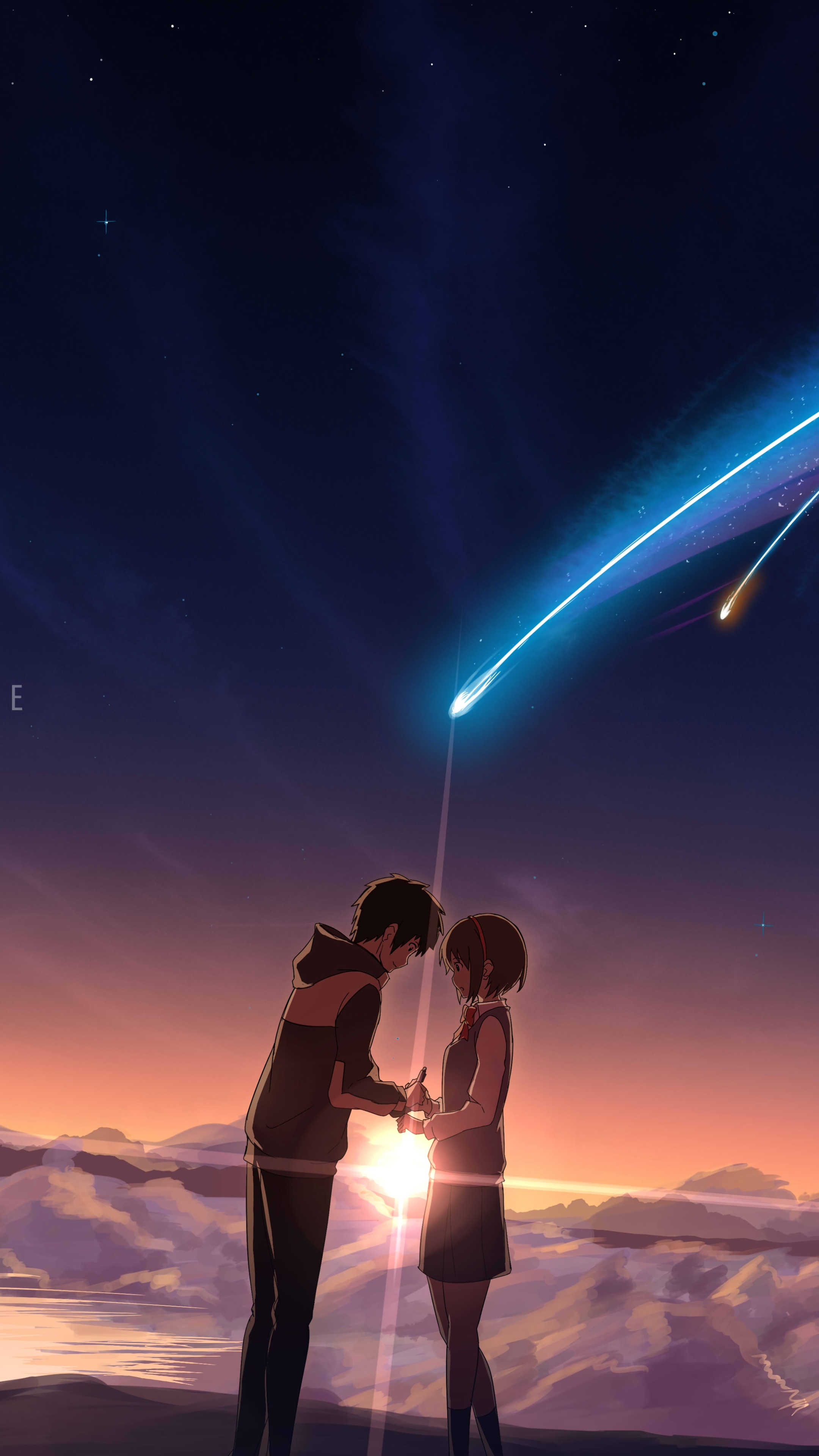 Your Name Wallpaper Mobile Hd - HD Wallpaper 