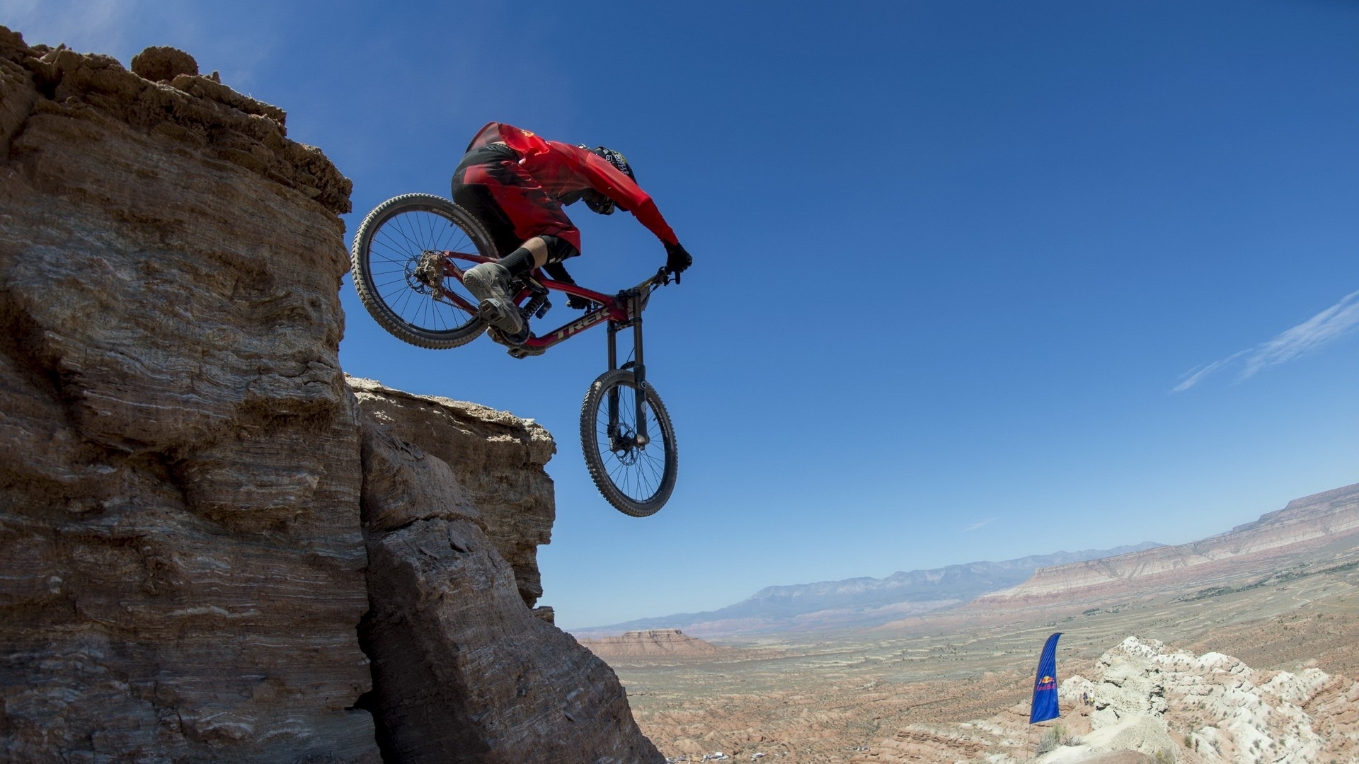Extreme Sports Mountain Biking - HD Wallpaper 