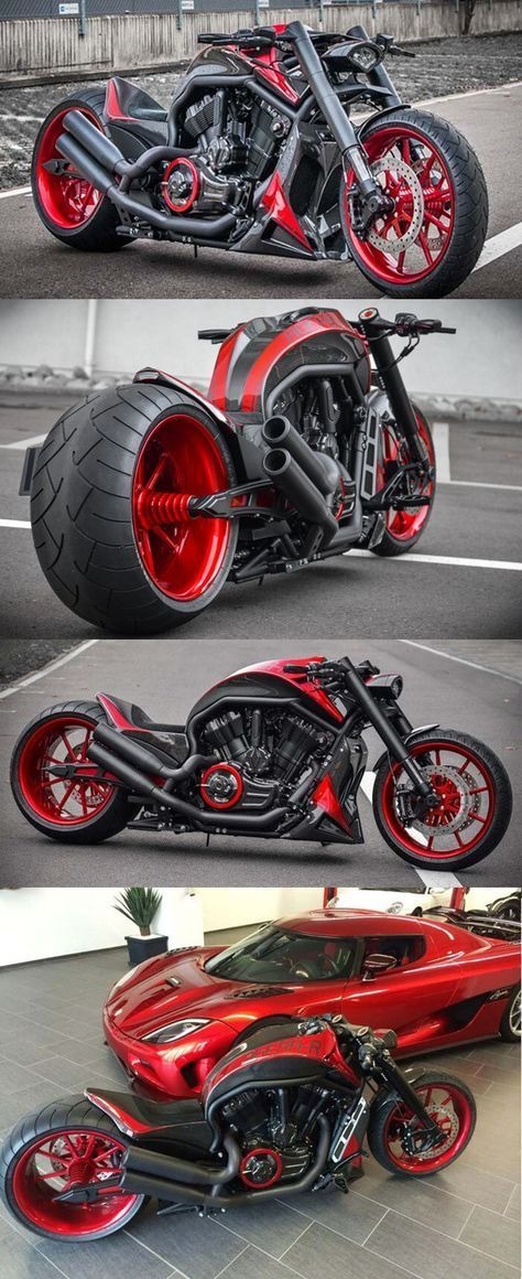 Harley Davidson V Rod Red - HD Wallpaper 