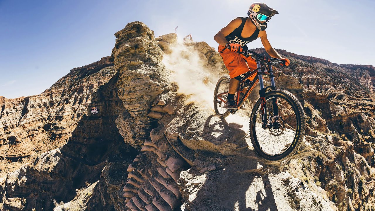 Downhill Red Bull Rampage - HD Wallpaper 