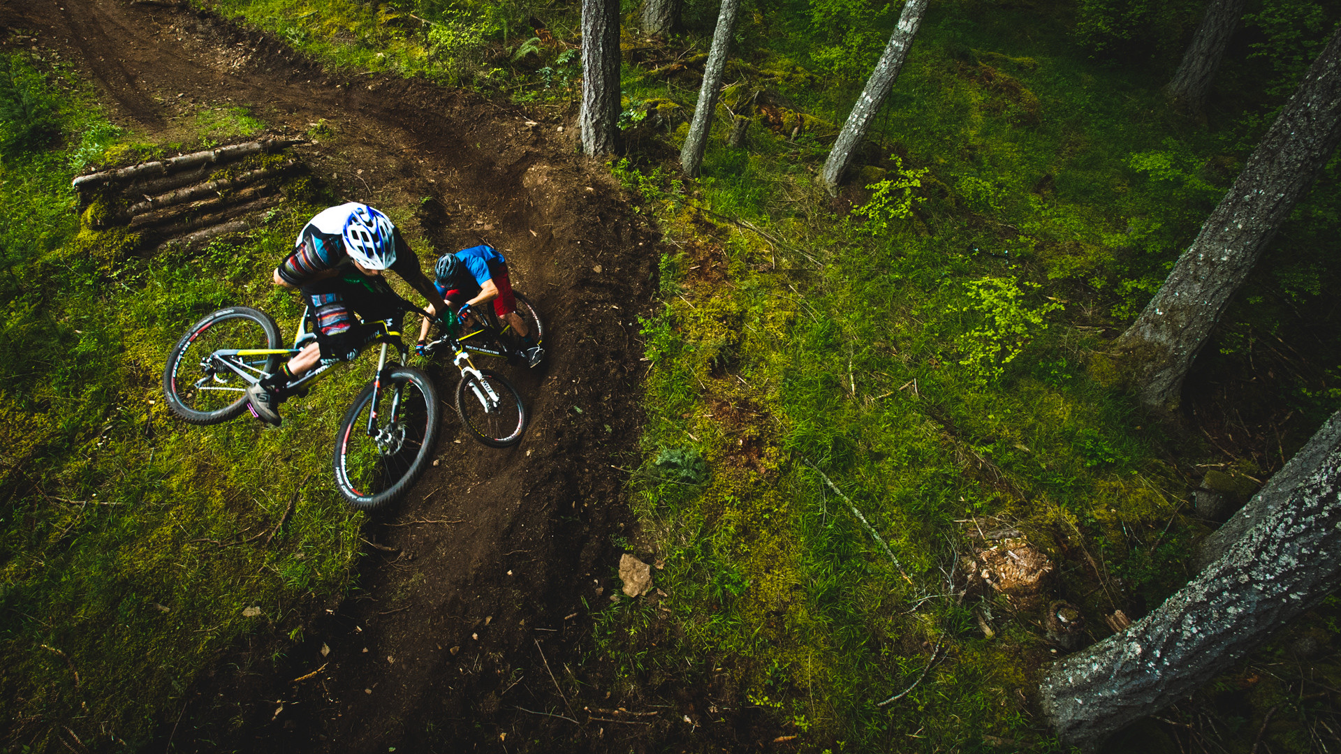 Mountain Bike Trail Wallpaper Background Hd Quality 1920x1080 Wallpaper Teahub Io