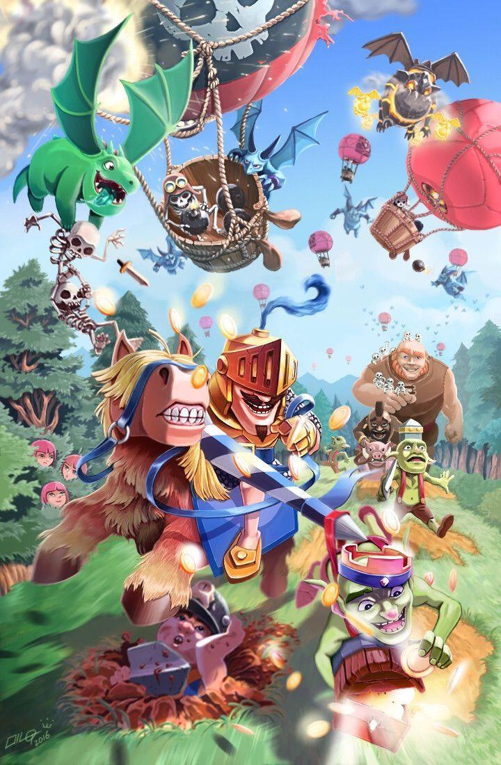 Image Clash Royale Fan Art 720x1100 Wallpaper Teahub Io