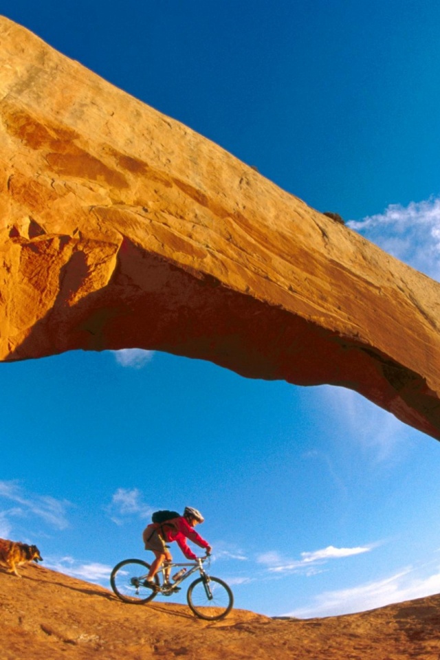 Mtb Arches National Park - HD Wallpaper 