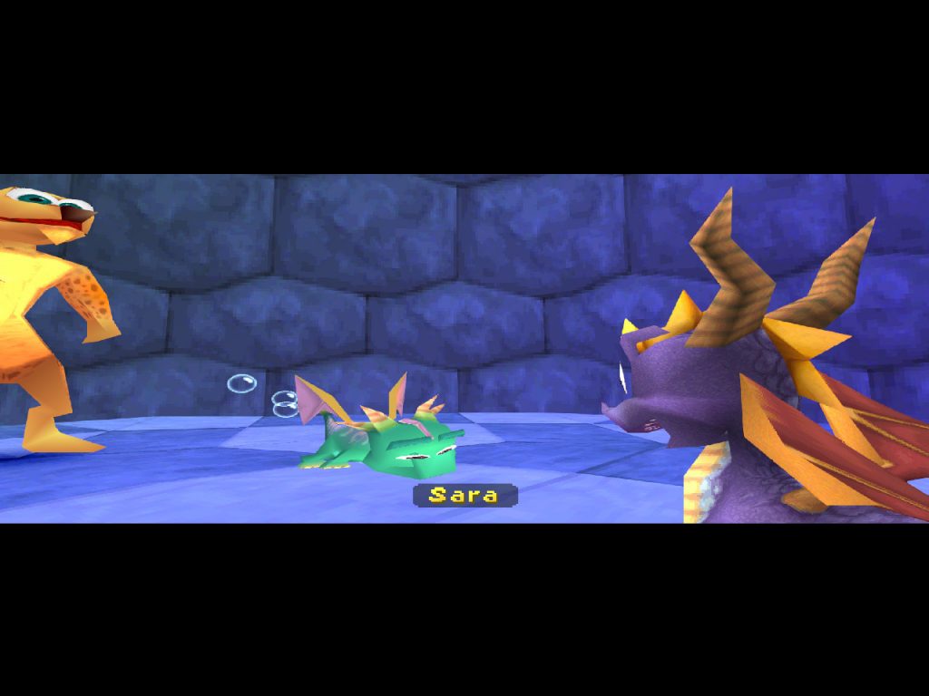 Year Of The Dragon Ps1 Baby Dragon Sara - Spyro 3 Baby Dragons - HD Wallpaper 