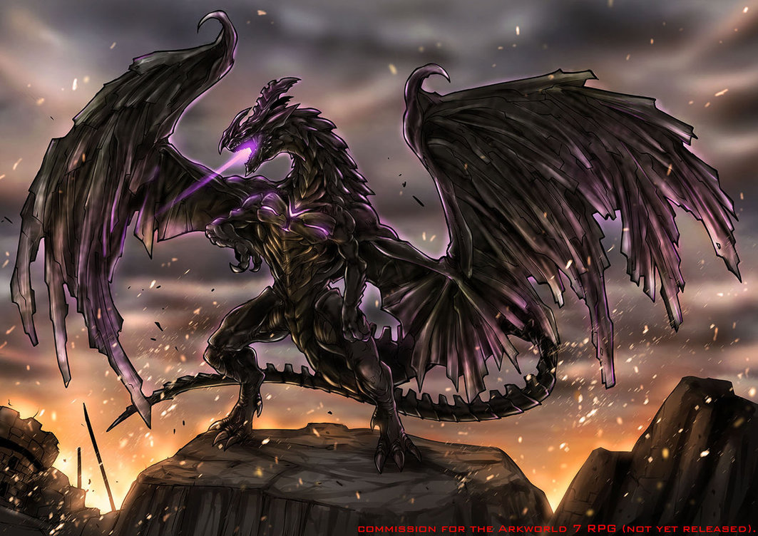 Dark Dragons - HD Wallpaper 