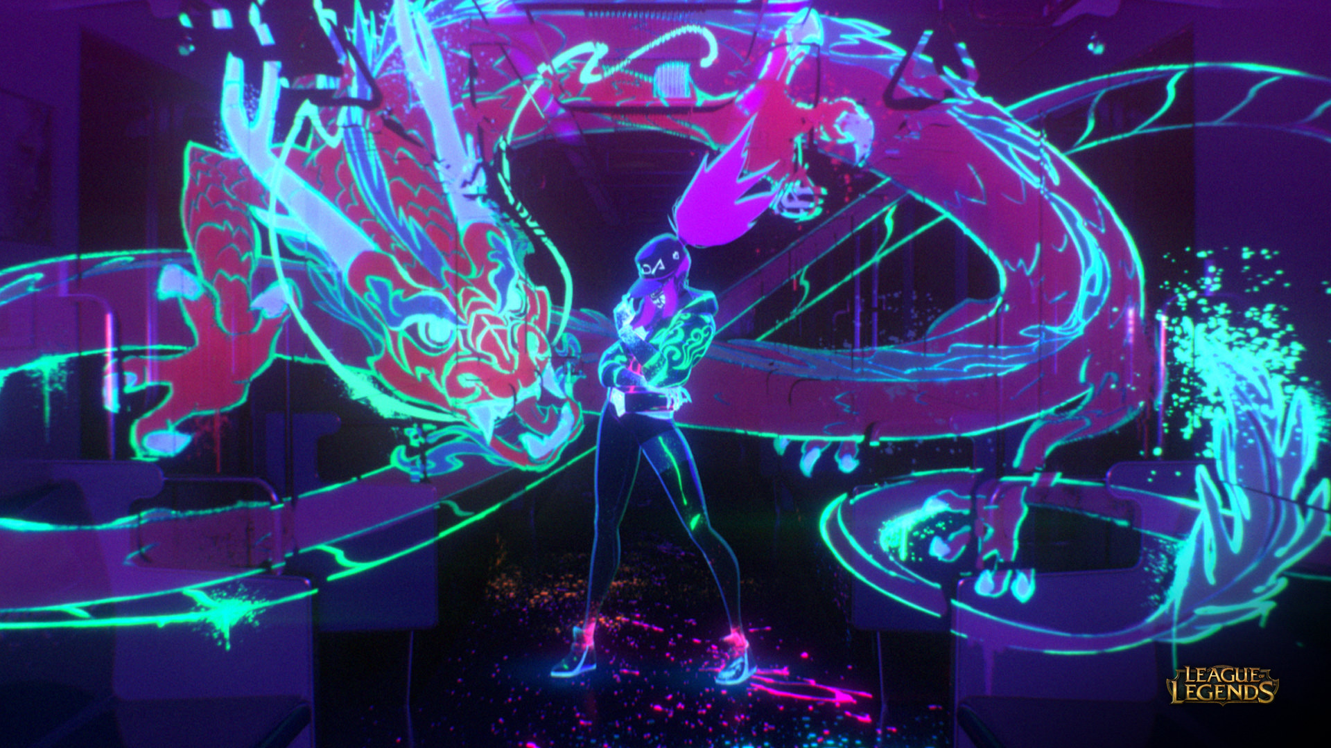 K Da Akali Wallpaper Hd - HD Wallpaper 