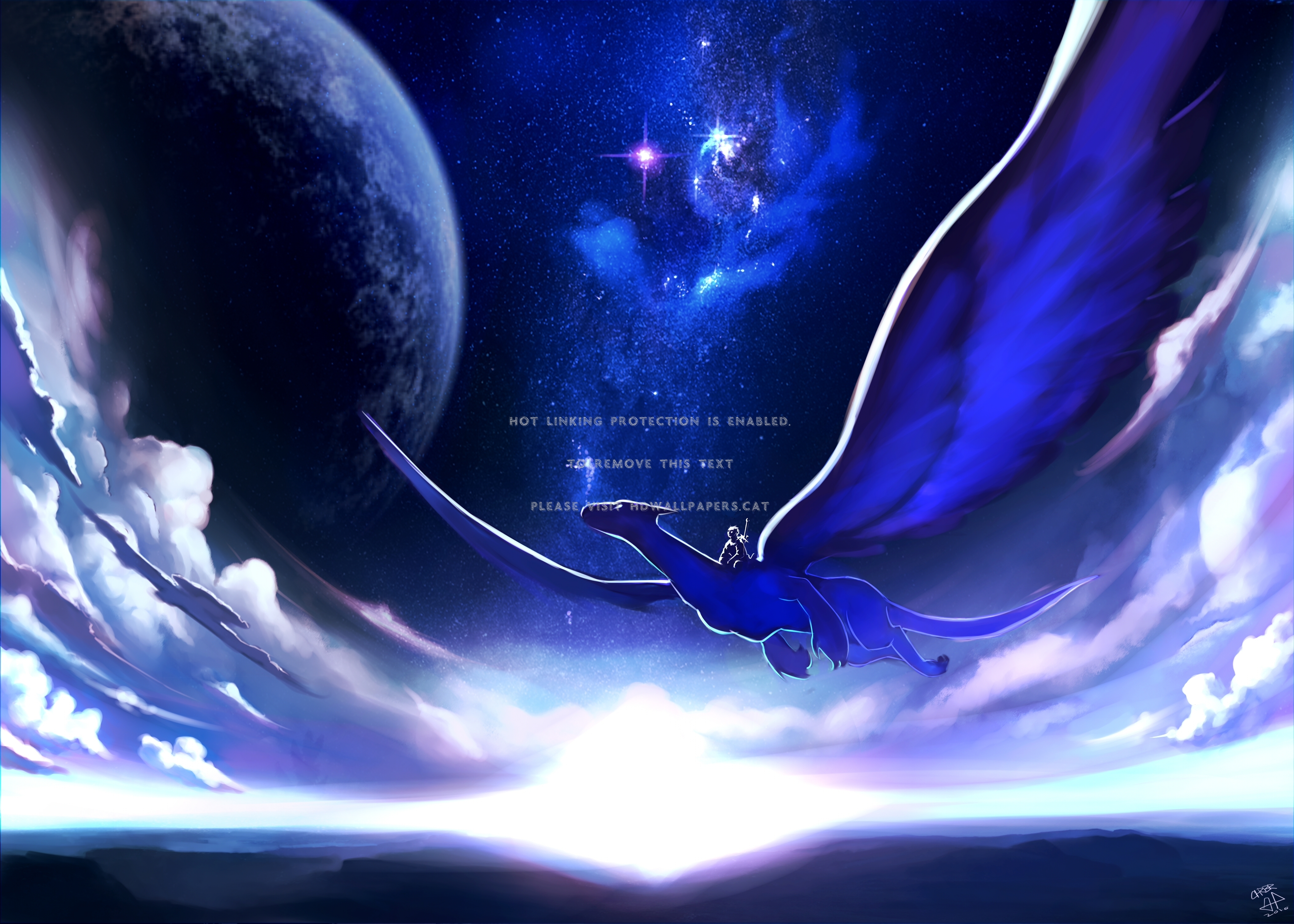 The Moment Dragon Neon Lights Peace Magic - Sky Dragon - HD Wallpaper 