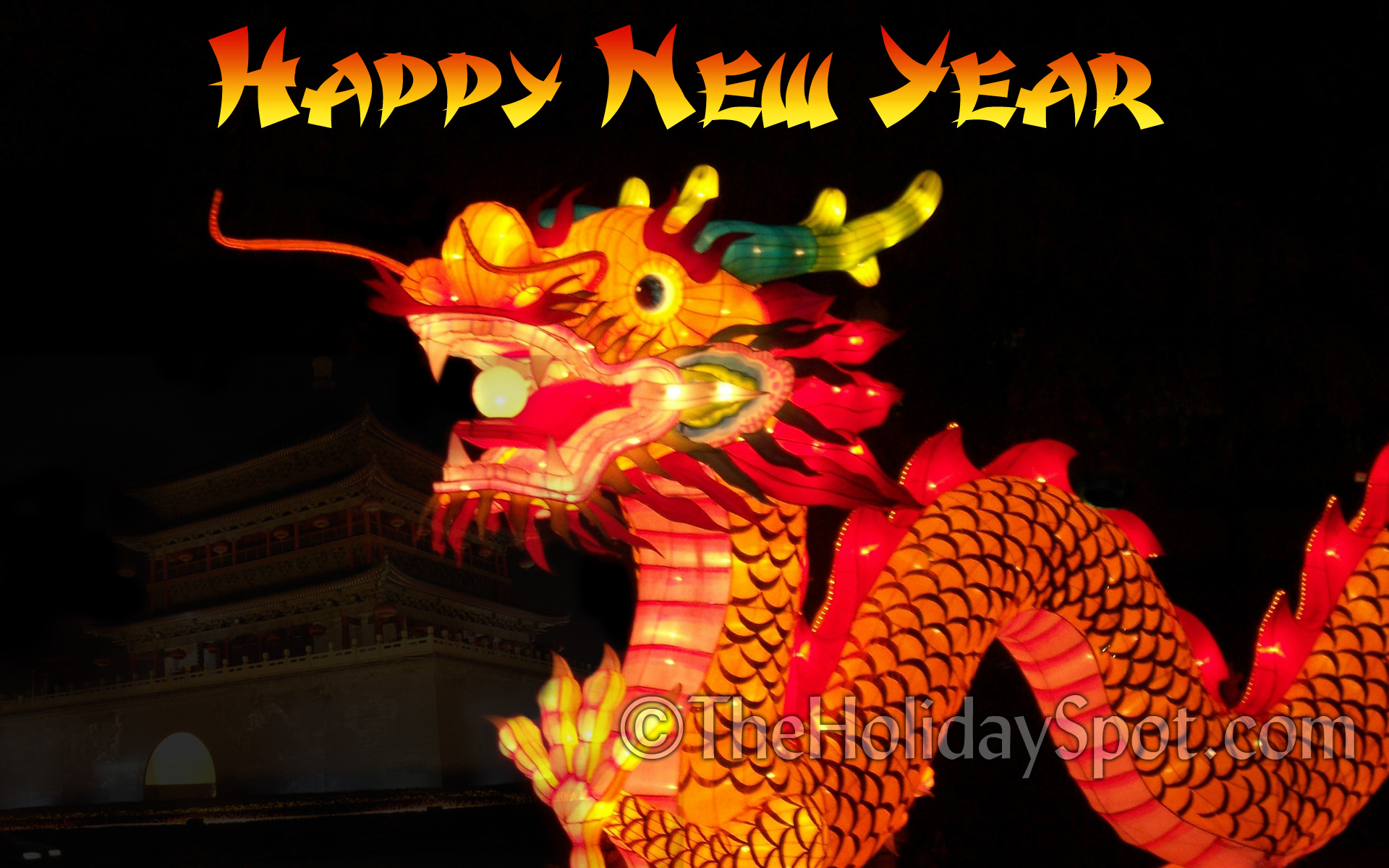 Chinese New Year 2018 Dragon - HD Wallpaper 