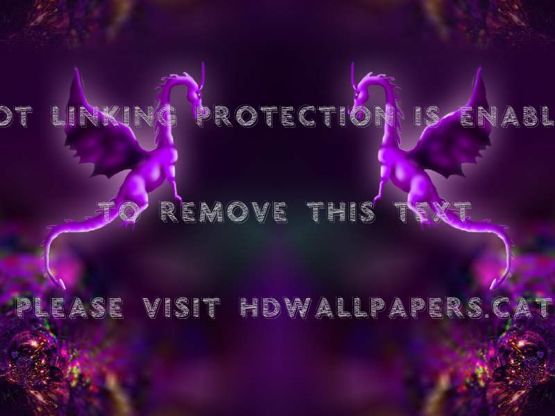 Purple Dragon Fire Light - Purple Dragons - HD Wallpaper 