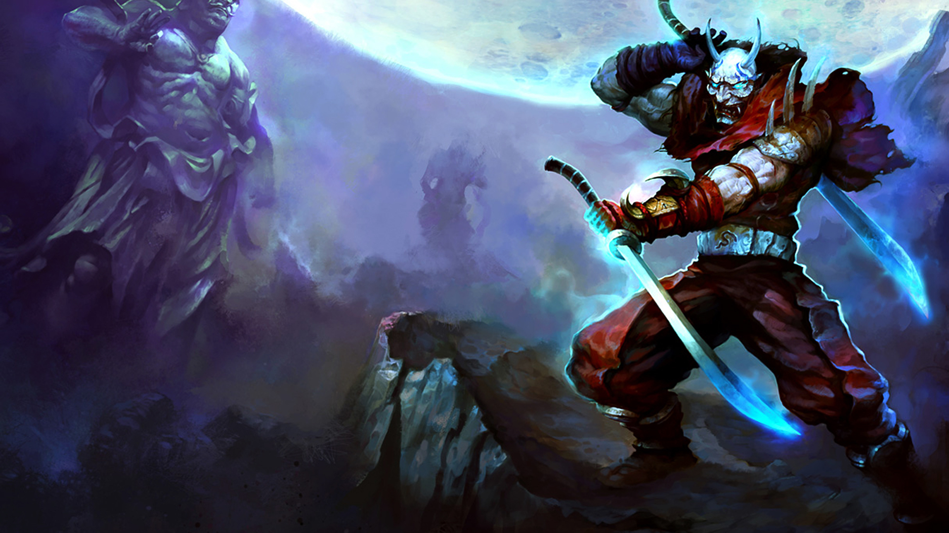 Shen Blood Moon - HD Wallpaper 