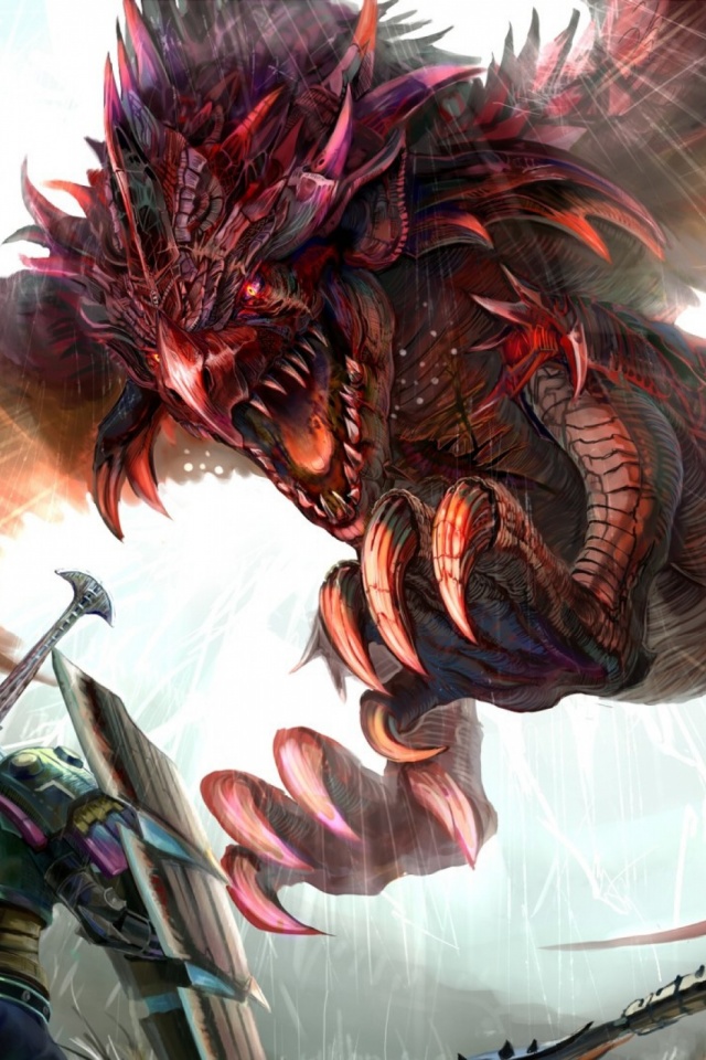 Monster Hunter Hd Wallpaper Phone - 640x960 Wallpaper - teahub.io