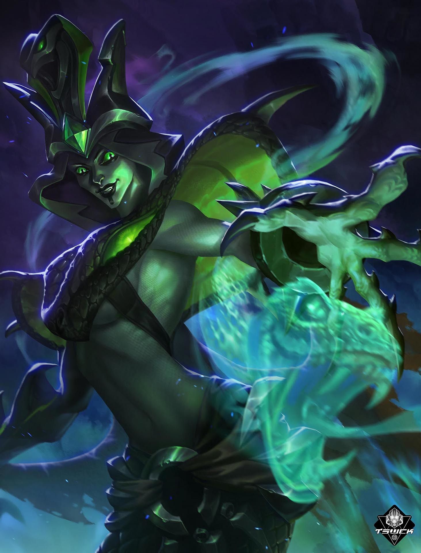 Mobile Legends Vexana Toxic Kiss - HD Wallpaper 