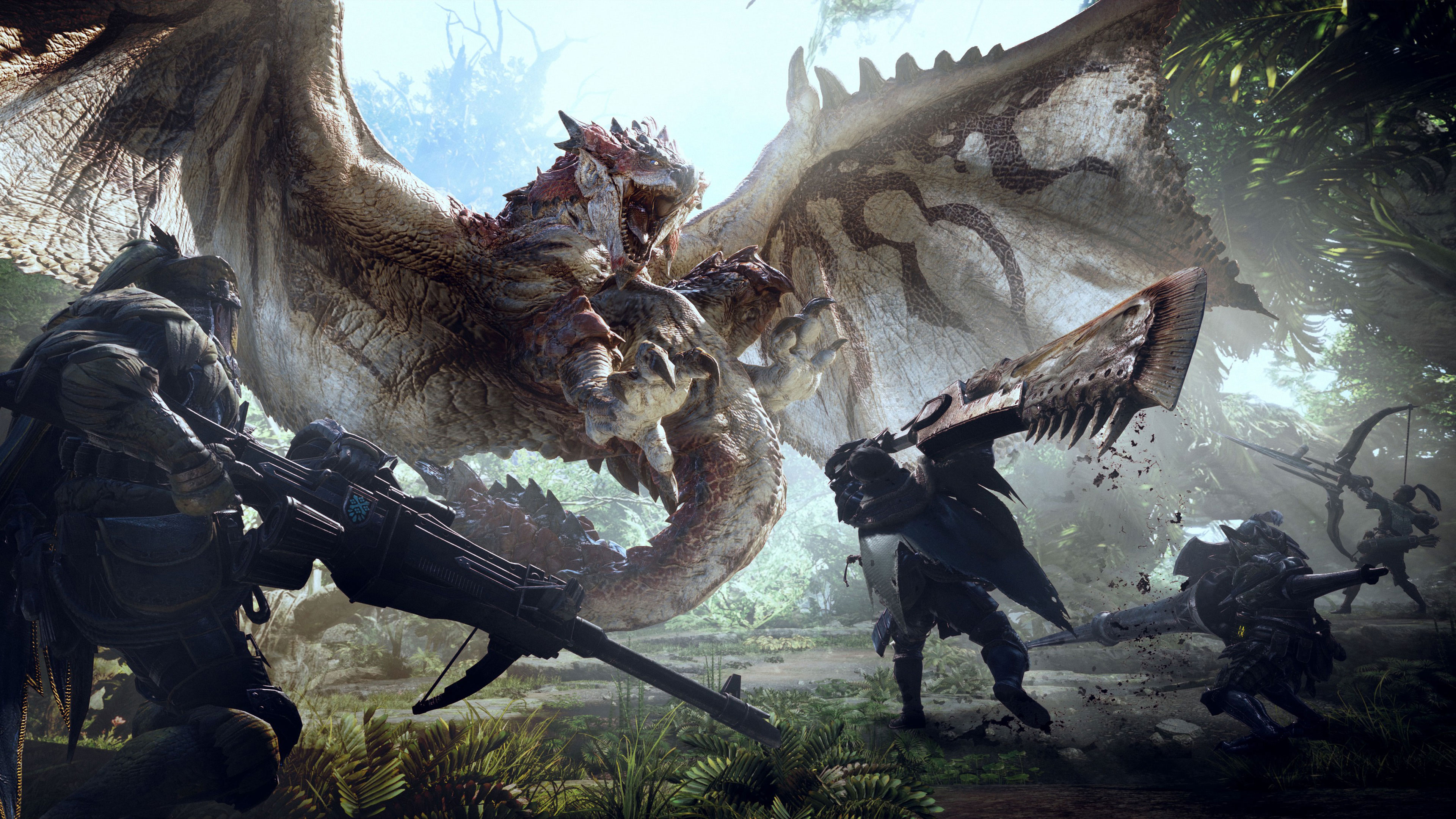 Ultra Hd Monster Hunter World Wallpaper 4k - HD Wallpaper 