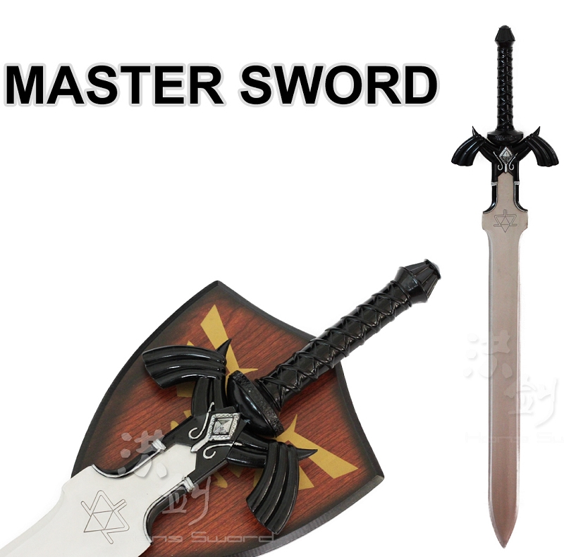 Zelda Dark Link Master Sword With Plaque 37 Inches - Link's Sword Replica - HD Wallpaper 