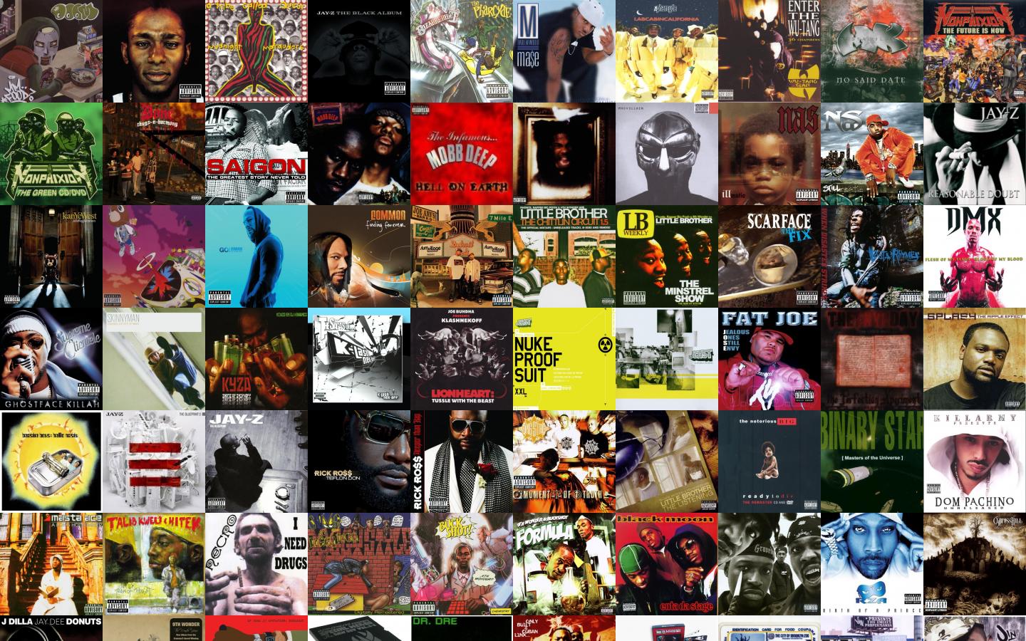 Mf Doom Album Collage - HD Wallpaper 