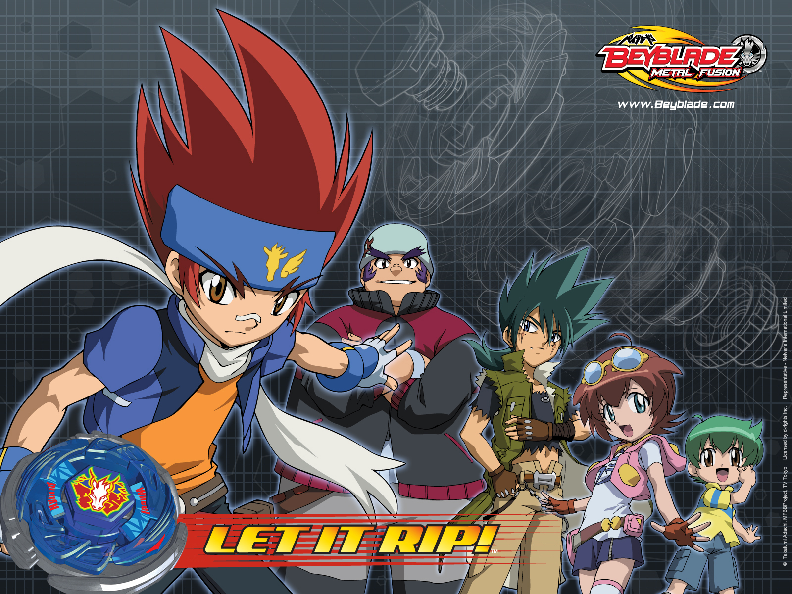 Beyblade - M - F - Beyblade Metal Fusion - HD Wallpaper 