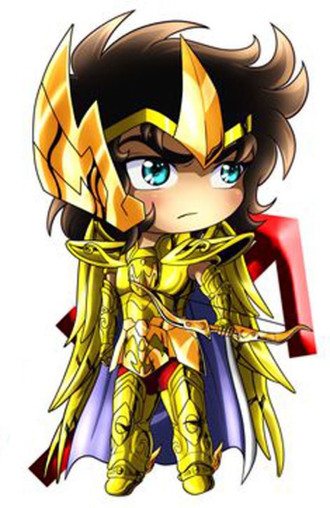 Sagittarius Aiolos Chibi - HD Wallpaper 