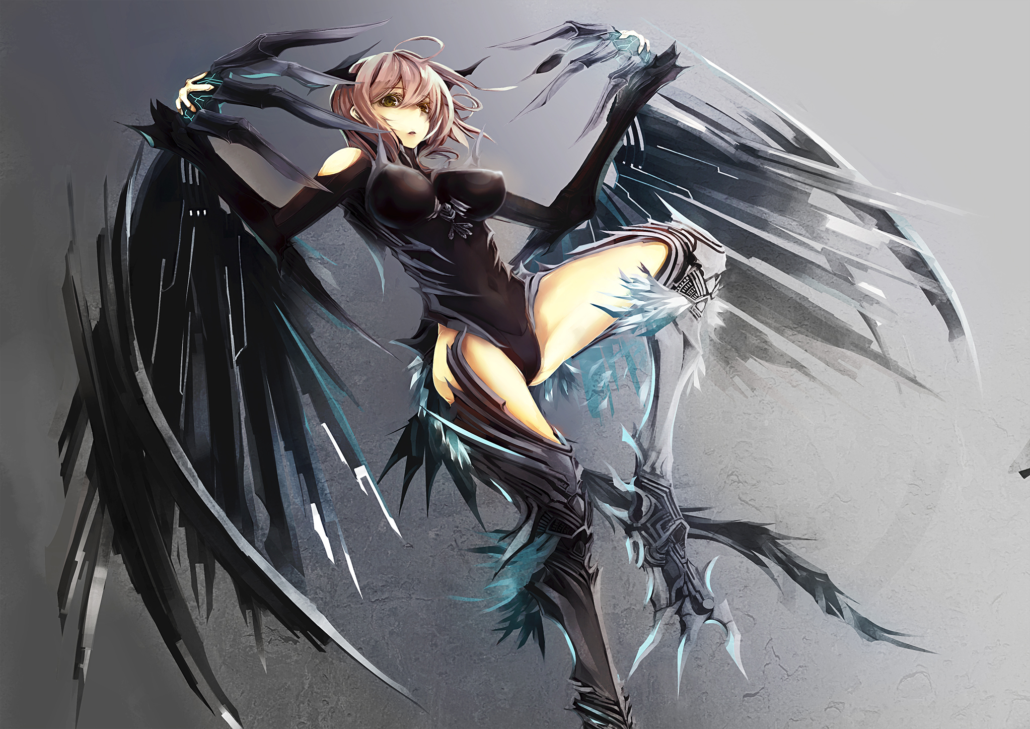 Death Angel Anime Girl - HD Wallpaper 