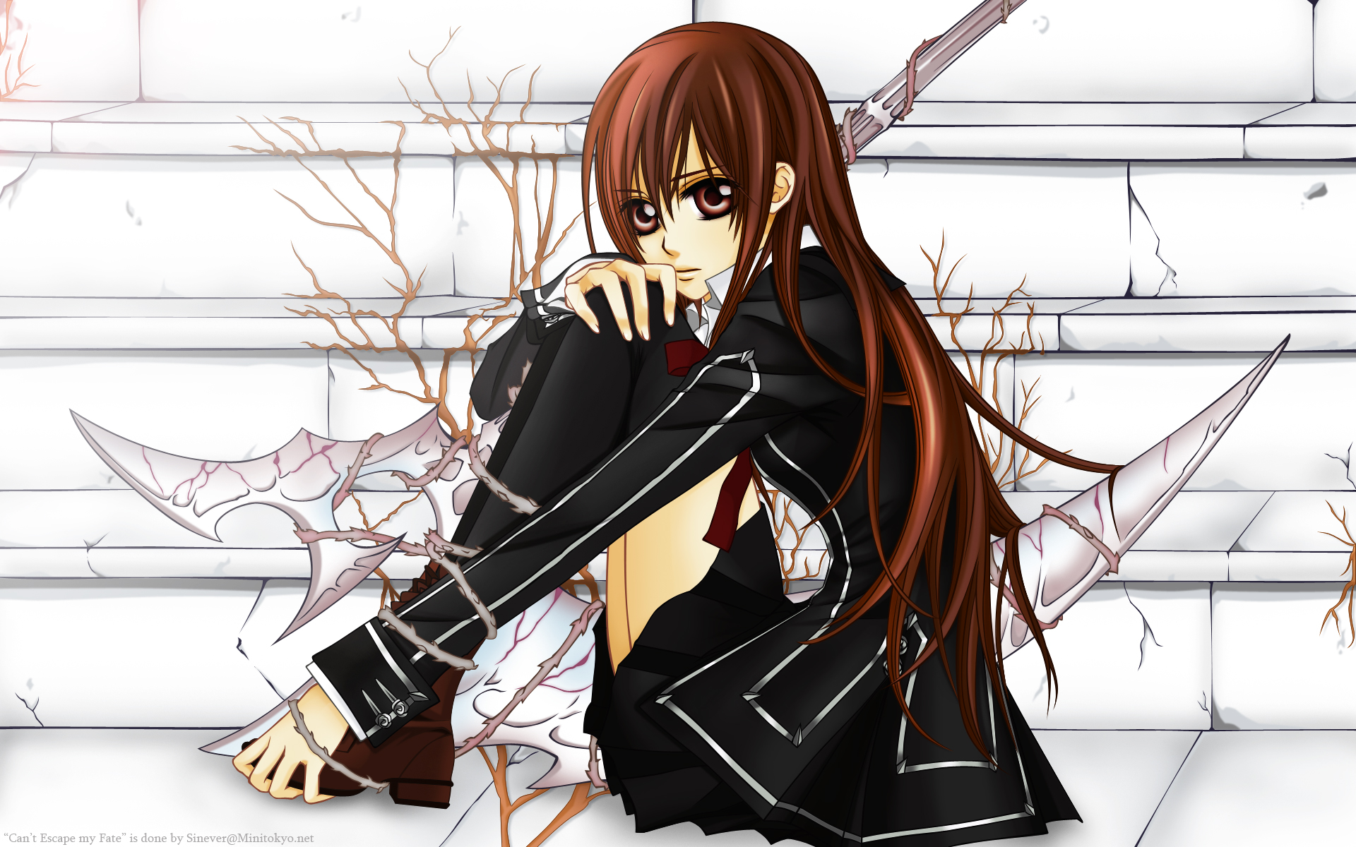 Vampire Knight Wallpaper Yuki - HD Wallpaper 