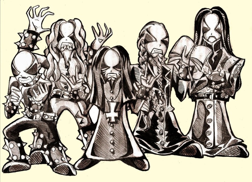 Band Metal Dimmu Borgir - HD Wallpaper 