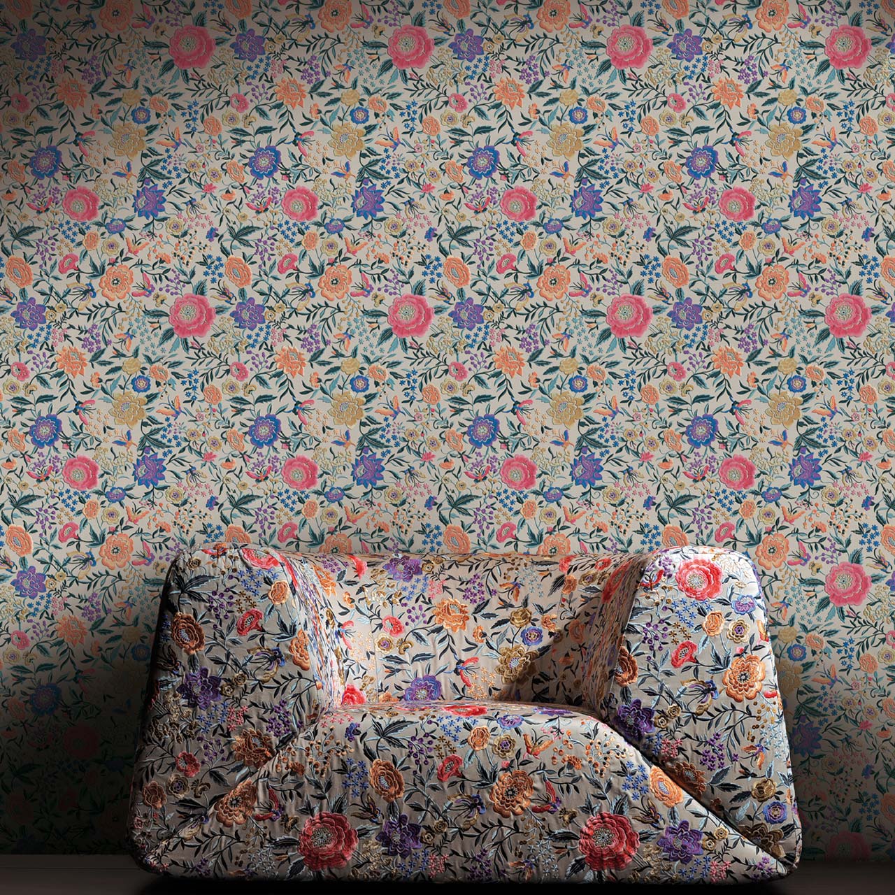 Missoni Ambient Ph16 Lr - Oriental Garden York Wallcoverings - HD Wallpaper 